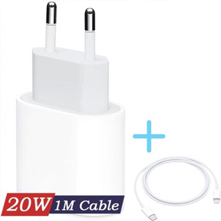 Para iPhone 14 Pro Max 13 12 Mini Fonte 20W Carregador De Energia 11 x XS 7 8 Cabo De Carregamento Rápido 1m
