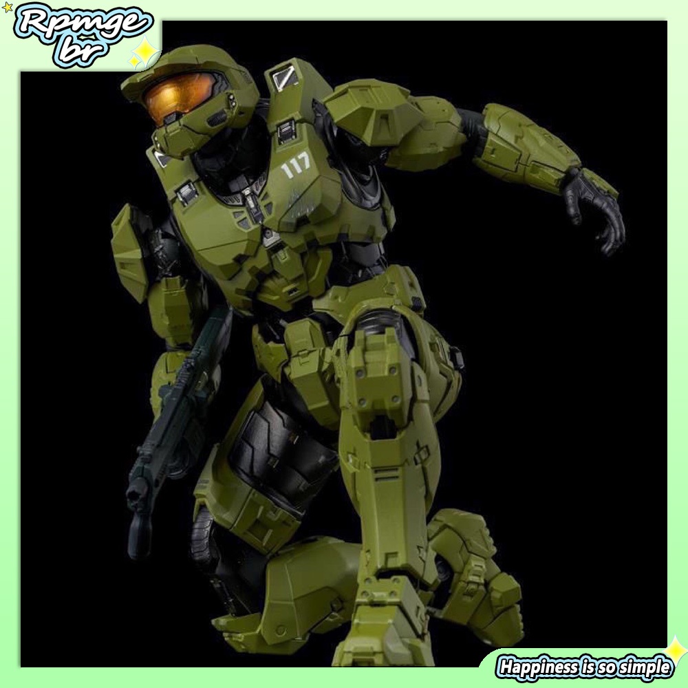Anime HALO Milhares De Valores Treinamento Infinito Chefe Mestre MK-6 Modelo De Brinquedo De Figura Móvel