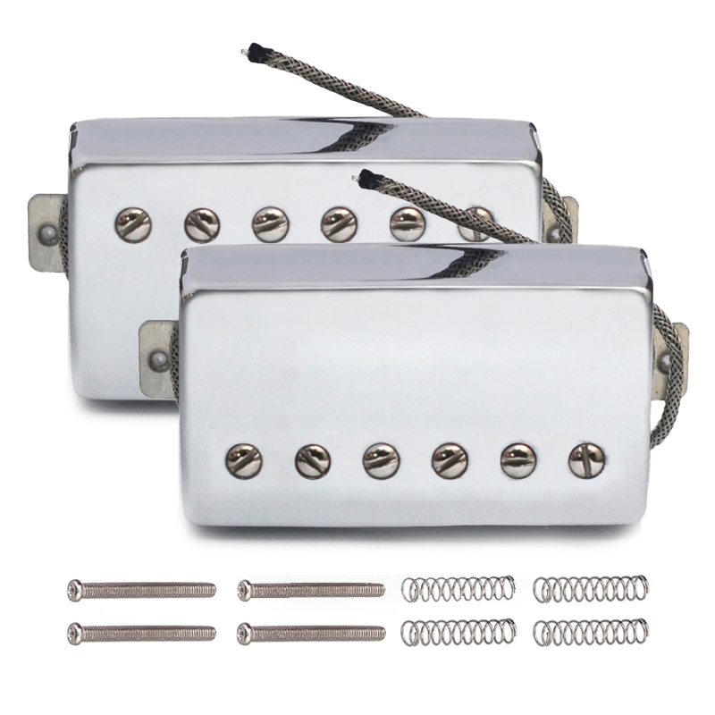 Pickup Guitar Madness Humbucker Ponte – Ceramica 16.6k – Raso Cromato – Per Chitarra Elettrica
