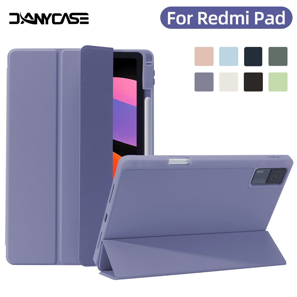 Estojo Protetor Para Xiaomi Redmi Pad SE 11 Polegadas 10,61 Tampa De Mesa Leve Com Ranhura Caneta