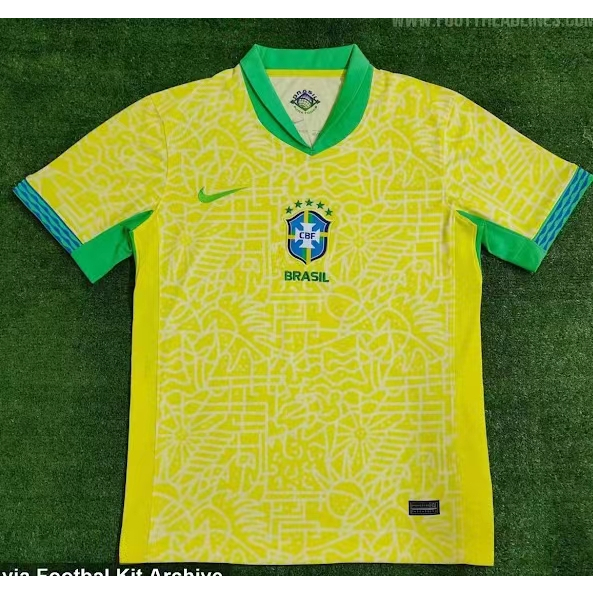 Camisa Da Seleção Nacional Brasil 2024-2025