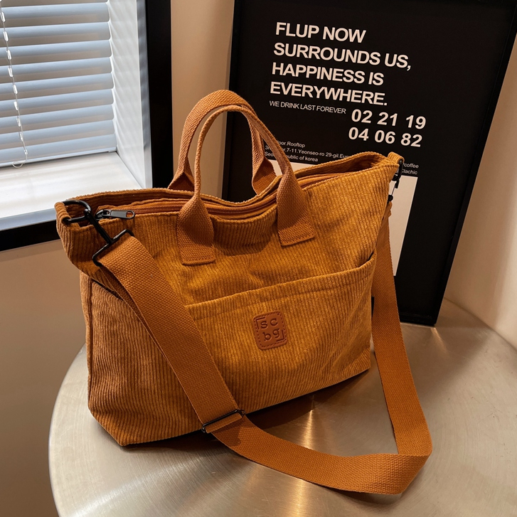Bolsa Feminina Feminina Feminina Feminina de Mão de Veludo Bolsa Feminina para Mensageiros Bolsa Estudantil Bolsa Multifuncional para Ombros Bolsa Feminina Casual