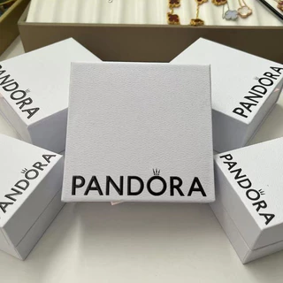 Pandora Caixa De Anéis Braceletes Bolsa De Mão Esfregando Saco De Pano Prateado Veludo Espetos Presente De Aniversário