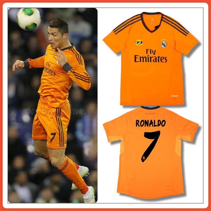 13-14 Camisa De Futebol Retrô Do RMA Third 2013 2014