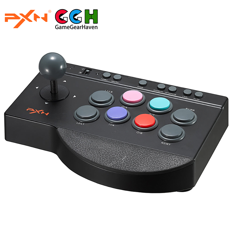 PXN 0082 Arcade Stick , Fight Sticks PC Com Funções Turbo & Macro , Compatível TV/PS3/PS4/Switch