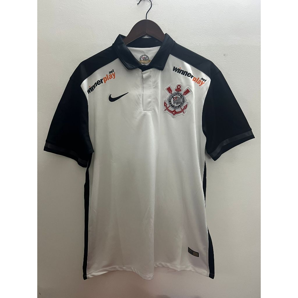 2015 2016 Retro Corinthians Home Football Jersey Tailândia 1:1 15/16 Jersey