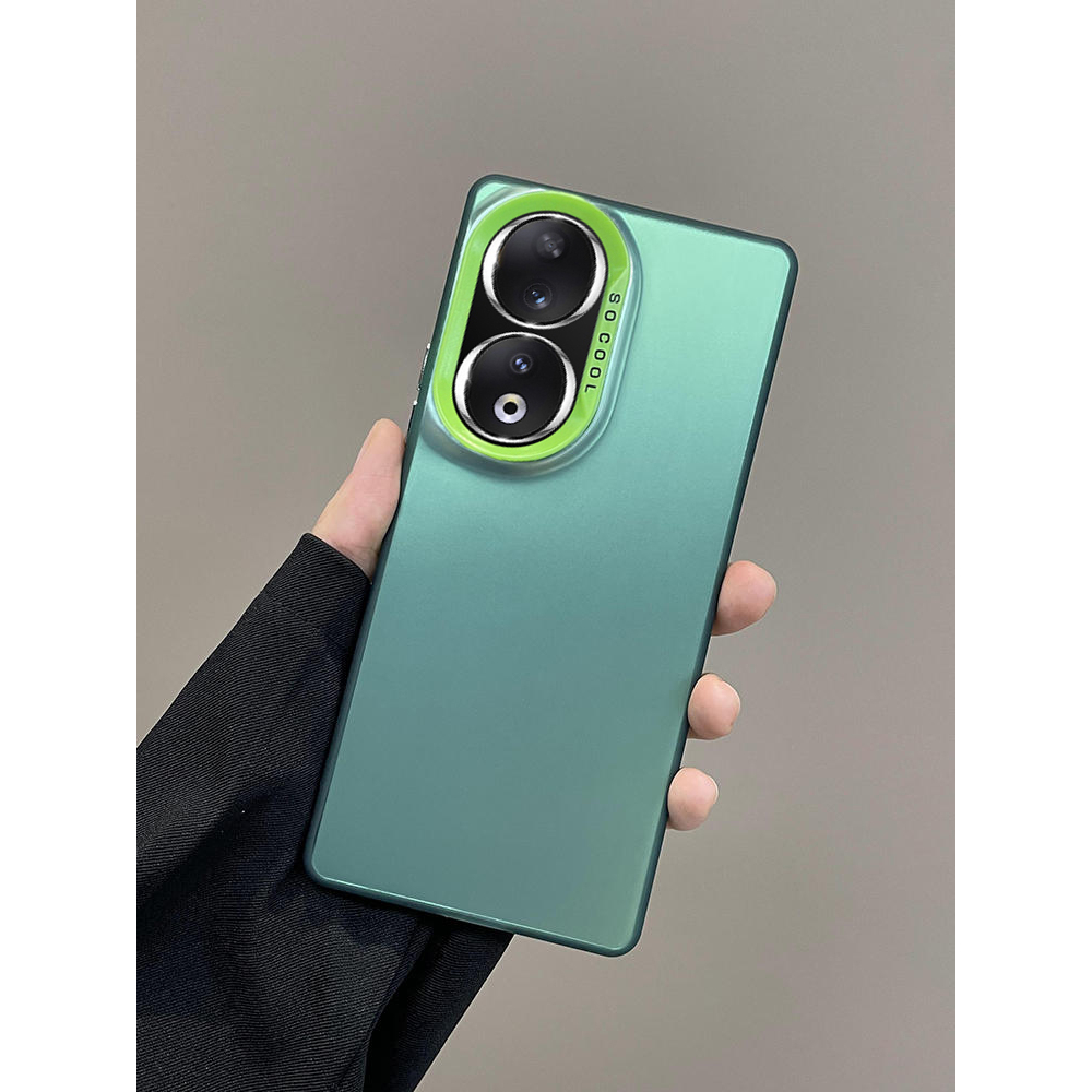 Honor 50 70 90 Luxo Moda Gradiente Colorido Capa A Laser Traseira De Proteção Da Câmera Em Acrílico À Prova De Choque