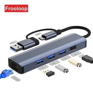 1000mbps USB C Gigabit Erthernet Adaptador Tipo Para RJ45 LAN Splitter 3.0 HUB Cartão De Rede