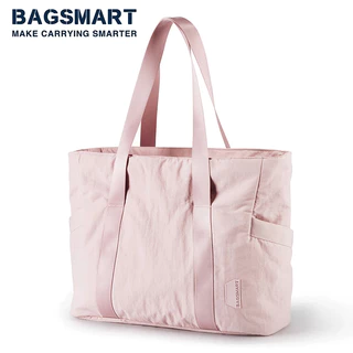 Bolsa Mulher Tote Saco Grande Capacidade BAGSMART De Ombro Corpo Cruzado Mão Casual Shopper em Oferta na Shopee