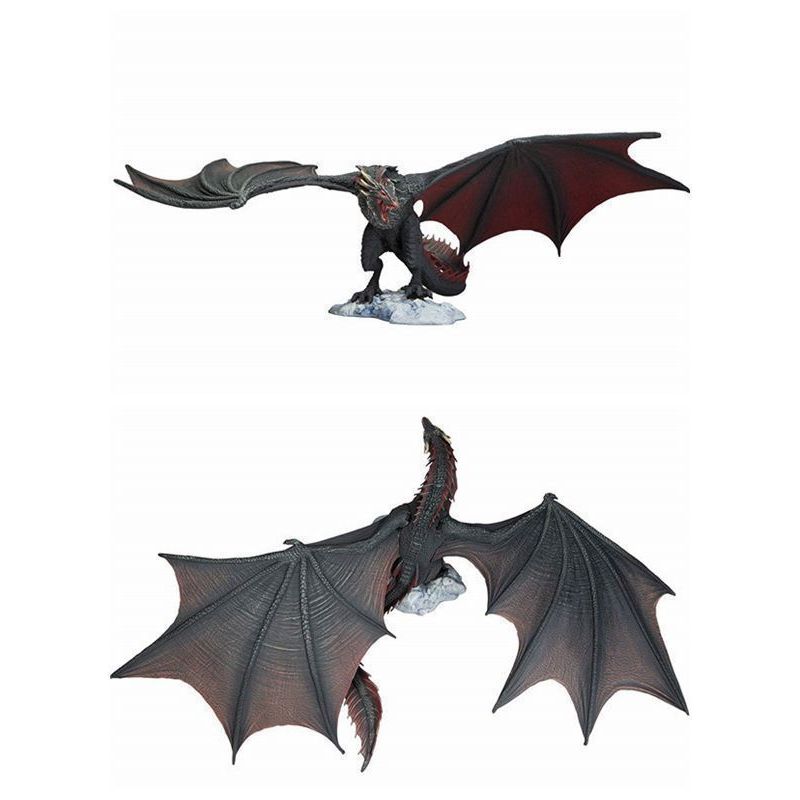 Jogo Do Poder MacFarlane Black Dragon Ice 9 Polegadas Modelo Móvel De Estátua