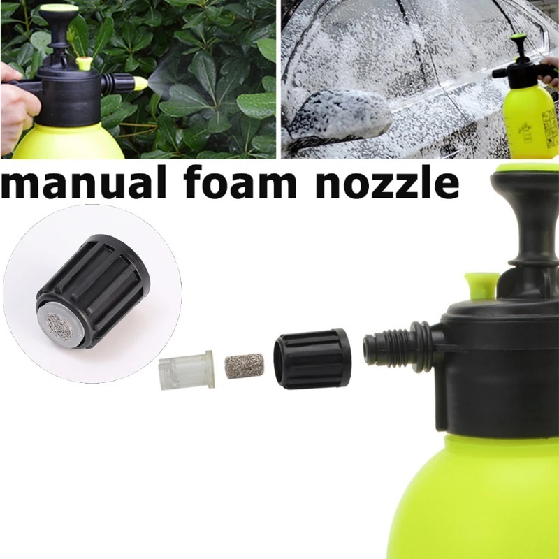 Bomba Pressurizada Manual Pulverizador De Água De Espuma/Bocal De Lança Para Carro/Ferramenta De Limpeza De Janelas De