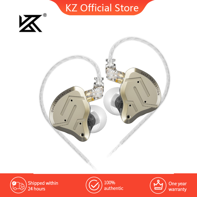 KZ ZSN PRO 2 Fones De Ouvido Intra-Auriculares De Ferro Dinâmico De Alta Fidelidade quad Núcleo Fio Controlado Qualidade Sonora HIFI Com Cancelamento De Ruído De Graves Pesados