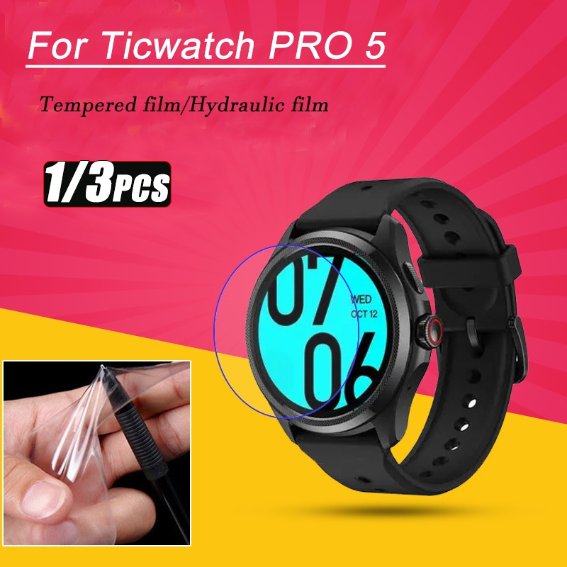 Vidro Protetor De Tela Para TicWatch Pro 5 3 Ultra GPS E3 Temperado E3 S2 Smart Watch Filme Hidrogel Acessorios Shopee Brasil