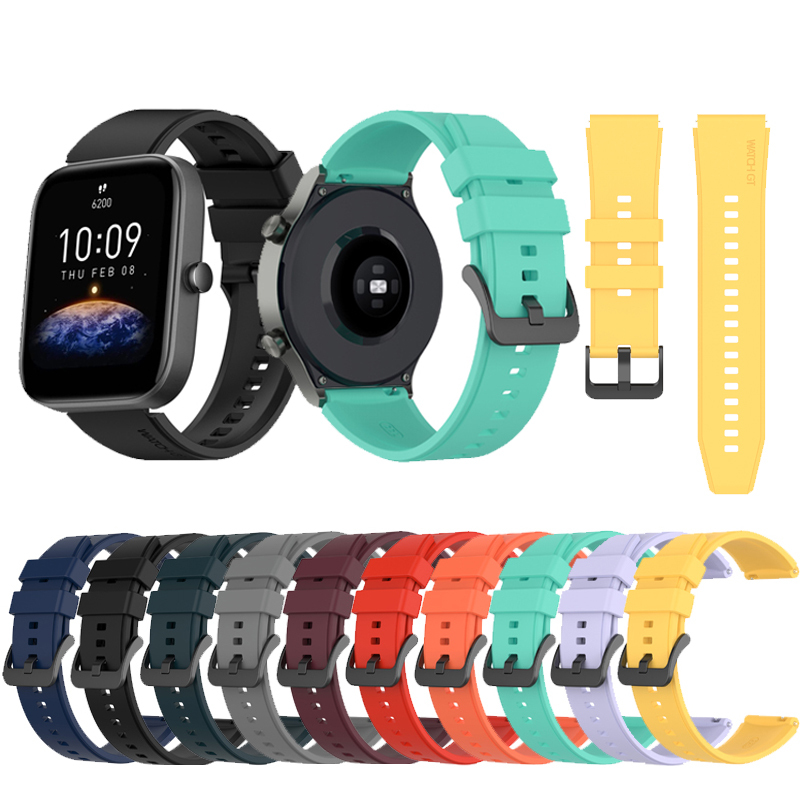 Compre Para Huami Amazfit Gtr Mini / Bip 3 / Bip 3 Pro Silicone