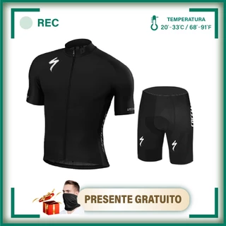[EM ESTOQUE] SPECIALIZED Short de Ciclismo Masculina Forro com Gel Promoção Alta Densidade Profissional com Bolso Short para Ciclistas Bike MTB ciclismo masculino Fato de ciclismo