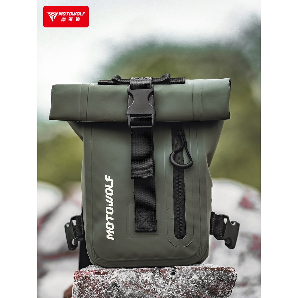 Saco À Prova D'água Para Pernas De Motocicleta Tático Coxas Com Alça Removível Caminhadas De Escalada