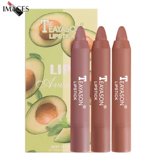 TEAYASON/3Pcs Conjunto De Batom De Veludo Mate/Delicado/À Prova D'água/Não-Aderente/Lápis PK CAKAILA CMAADU HANDAIYAN QIBEST PUDAIER FIT COLOR HANGENEE CAPPUVINI Dragonranee Hero