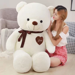 Brinquedo De Pelúcia Extra Grande Para Namorada Boneca Adormecida Urso Abraço Super Macio 60cm