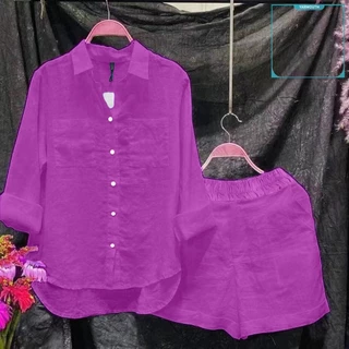 2Pcs/Set Drawstring Tassel Casual Outfit Com Forro Bordado Flor Padrão De Oco Fora De Renda Colete De Funda Topo De Perna Larga