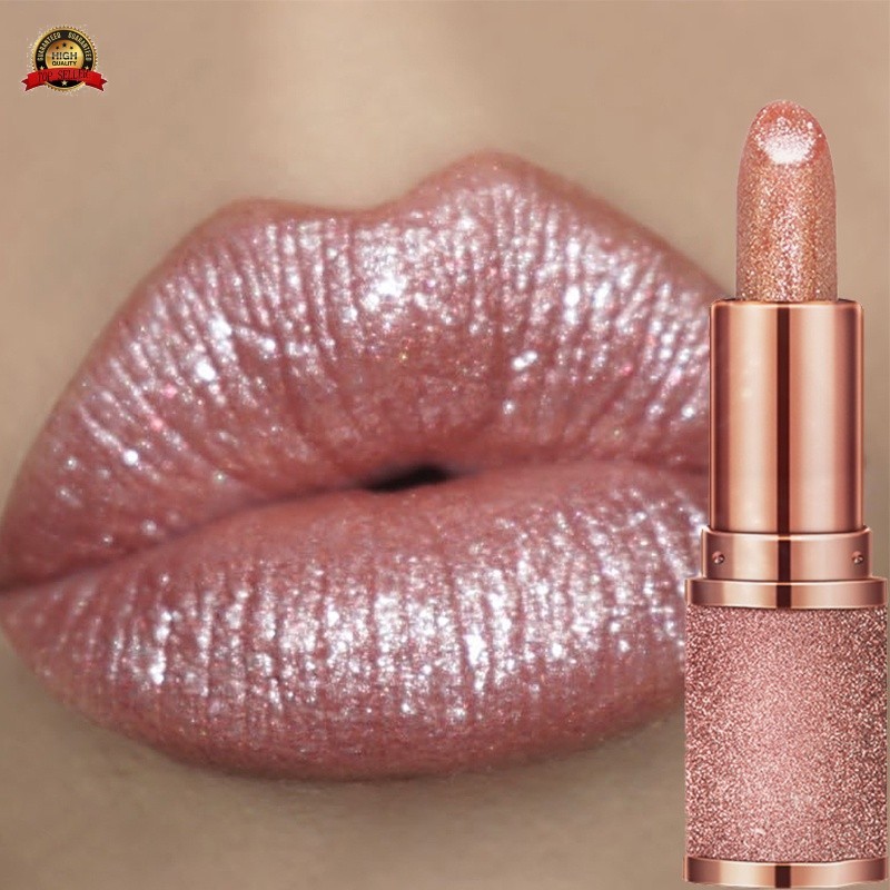Batom Glitter Veludo Matte Imagem Do Duradouro MH | Shopee Brasil
