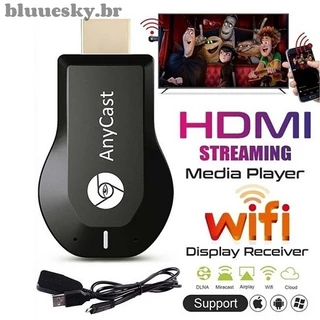 Adaptador de tela sem fio Anycast M2 M2 Plus M9 Plus Smartphone Hdmi TV 1080p Projetor Iphone Chromecast