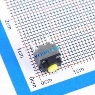 O Novo Microchave Kailh mouse Mudo Quadrado Atualizado 7,3mm Ponto Amarelo 20 Milhões De Vezes De Vida