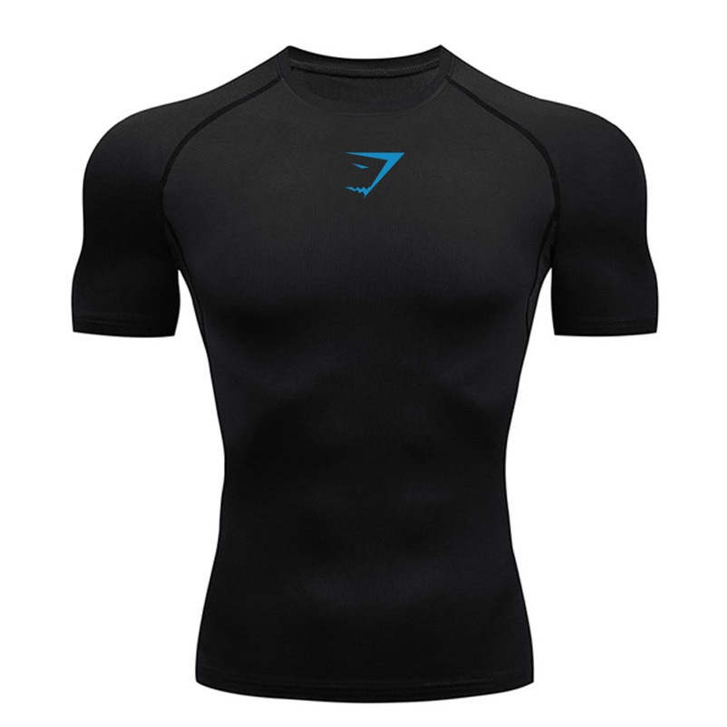 Camiseta De Compressão Esportiva Masculina Manga Curta Activewear Spider-Man Quick Dry Gym Running Top
