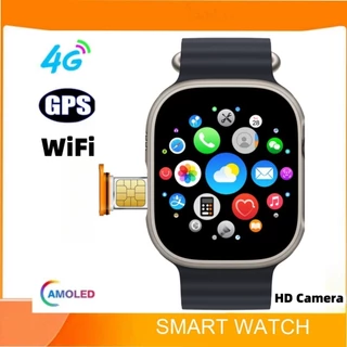 HK Ultra One Smart Android Watch 2GB + 16GB 2 " Tela Movida WIFI GPS Câmera Sim Card 4G Google Play 13.1 Smartwatch Masculino