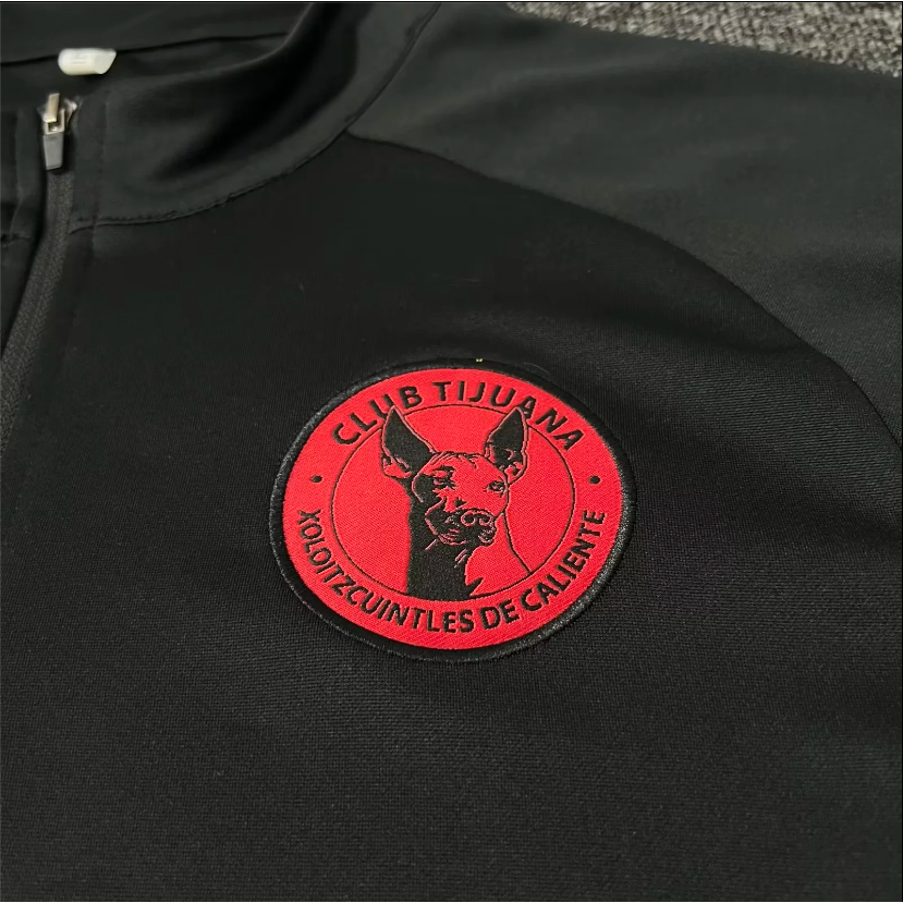 2023-24 Tijuana Half Zip/Jacket Fato De Treinamento Tamanho S-XXL