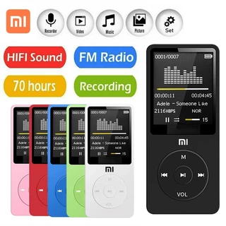 Rádio FM Xiaomi MP3 Player Com Bluetooth Portátil Display Digital Mp4 De Música HiFi Touch Screen Sem Perdas Walkman De Áudio/Speaker/E-book/Recorder /