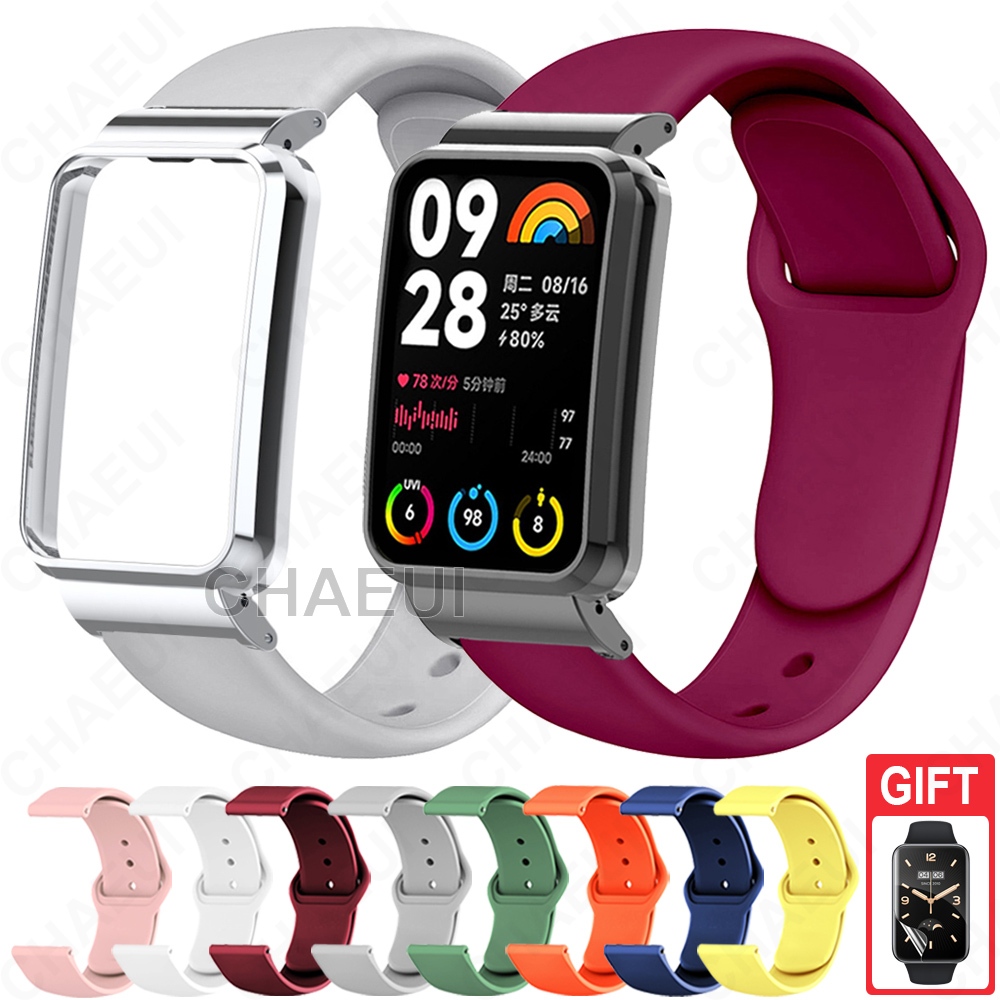 Bracelete De Silicone Com Para Xiaomi Mi Band 8 Pro / Mi Band 7 Pro / Xiaomi Smart Band 8 Active