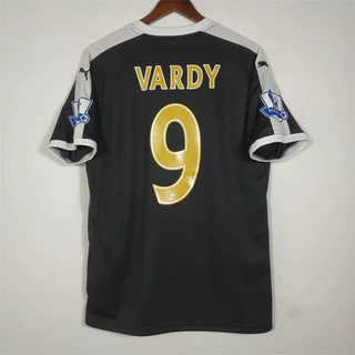 15-16 Lei-City VARDY MAHREZ Camiseta Personalizada De Alta Qualidade Retro Football Jersey