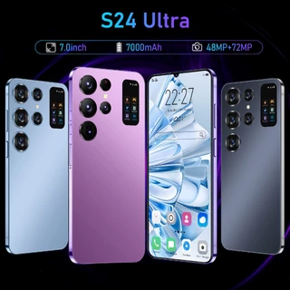 S24 ultra , smartphone Tela Grande De 7,0 Polegadas , Bateria-, RAM : 12GB + 512GB ROM , Android 72 + 48MP pixels Claros