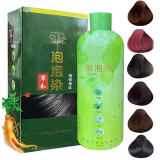 Shampoo Herbal Hair Color 3 Em 1 Condicionador De Cor De Cabelo Com Essência Vegetal Para Cuidados O Homens Mulheres E Ygbangbangbr