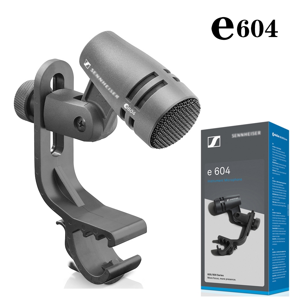 SENNHEISER E604 tom Microfone De Tambor De Laço Instrumento Com