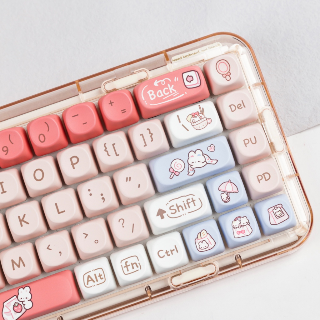 Perfil SOA Dye-Sublimation PBT keycap 143keys | Shopee Brasil