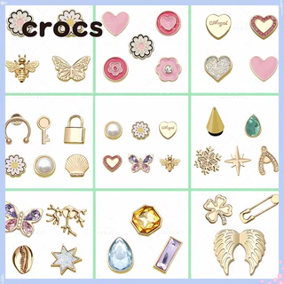 Crocs jibbitz Metal Encanta Fivela Cute Cartoon Acessórios