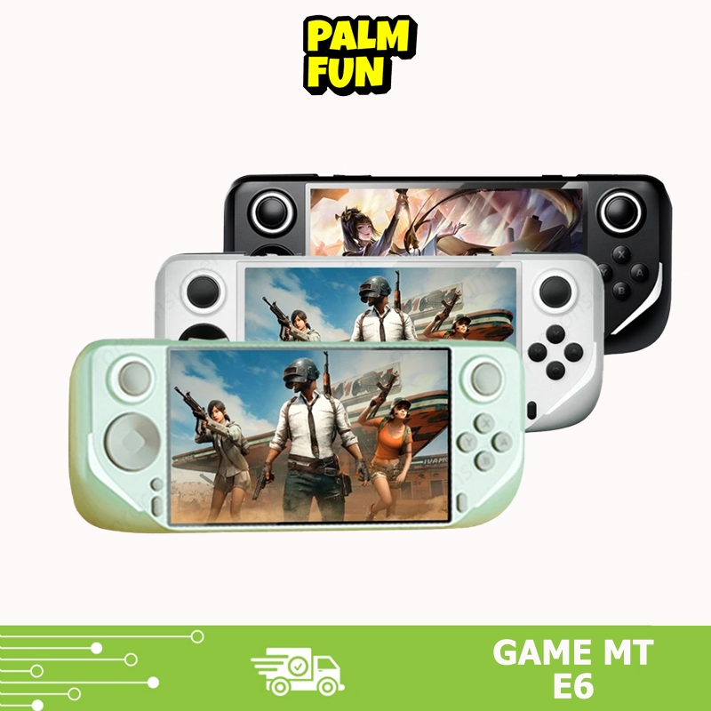 E6 Console De Jogo Portátil 5 Polegadas Ips Full Screen 5000mAh Bateria ...
