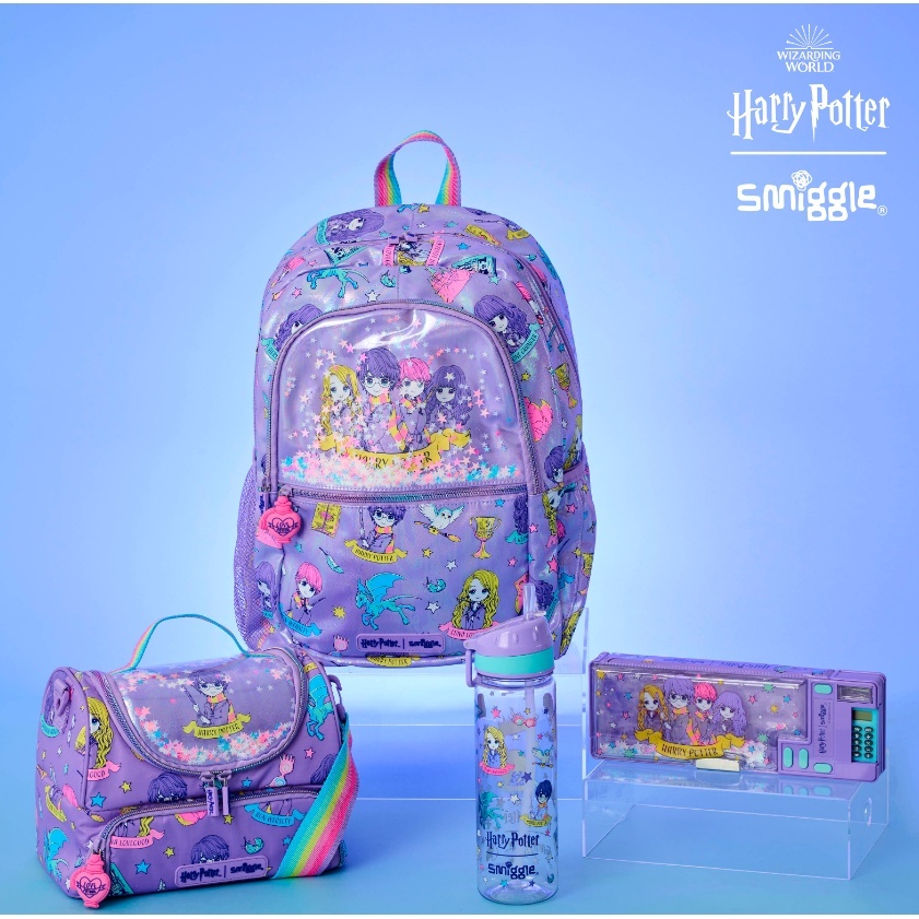 Mochila Clássica Smiggle Harry Potter Para Crianças Do Ensino ...