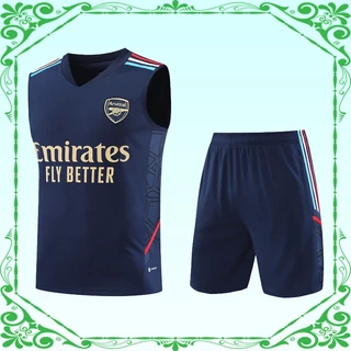Treinamento de Futebol Jersey Royal Blue Vest Fato Esportivo de Manga Curta Personalizado Camisa Personalizada