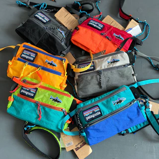 Novo Saco De Pesca BT/Outdoor Bata American Checkered Flying Fishing Chest Bag Nova Street Trend Pequeno Um Ombro Função À Prova D