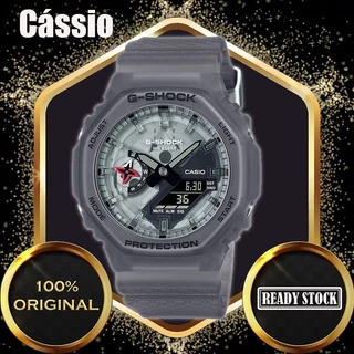 (2 Anos De Garantia) relógio masculino g shock, relógio digital esportivo , à prova d'água, GA-2100NNJ-8A