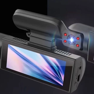 Gravador De 2 Lentes De Direção 1080P HD Night Vision Função Visão Noturna Carro Dvr Reverso