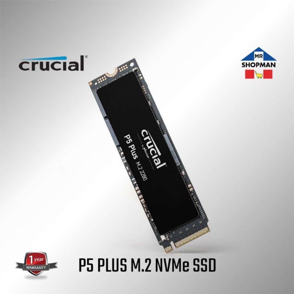 Crucial P5 Plus 4TB/2TB M.2 2280 PCIe Gen4 NVMe SSD interno com dissipador de calor 1TB/500GB