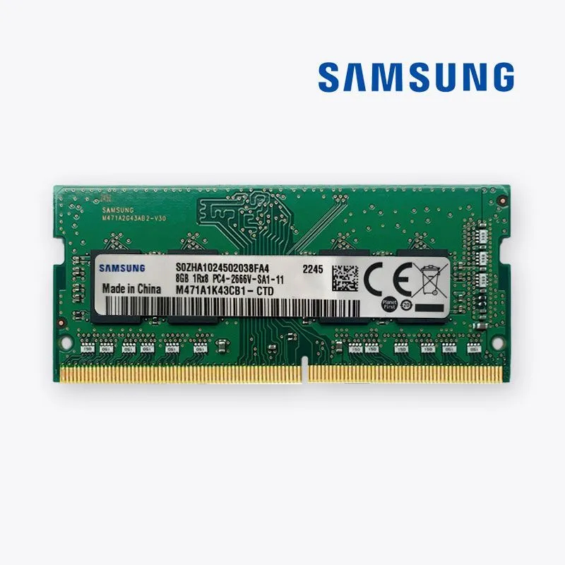 Memoria de Desktop Samsung 4GB 1RX16 DDR4 PC4-2666V Mhz 1.2V