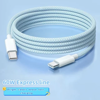 Cabo carregador Greatatop USB C, cabo de carregamento rápido Pd trançado tipo C para 15/15 Plus/15 Pro/15 Pro Max/Macbook/Samsung Galaxy S23/S22 Ultra/Laptop/Tablet/Switch