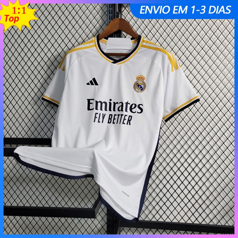 2023/2024 Camisa De Time HM Home Branco Masculina Futebol Tailandês Version 1:1 Melhor qualidade