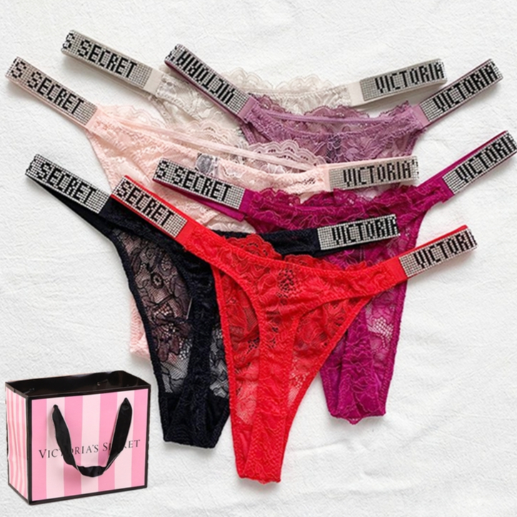 Women Thong Shine Metallic Girls Sexy Panties Hot Underwear Women N-N# -  AliExpress