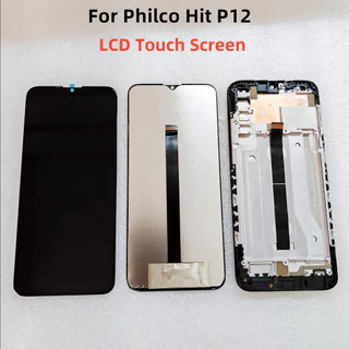 Para Philco Hit P12 PHB-PCS04 Lcd Tela , Touch Screen Interna E Externa Substituição Do Módulo De Montagem Integrado Interno Externo Com Moldura