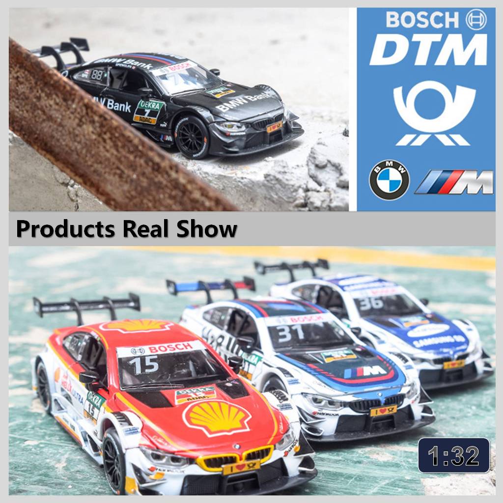 DDK 1 : 32 BMW M4 DTM Diecast Modelo Carro De Brinquedo Metal Som
